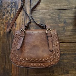 Brown leather purse ...